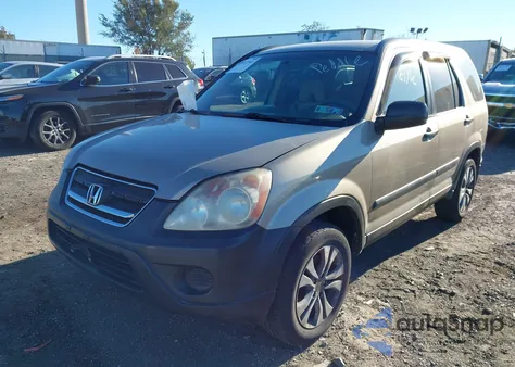 2005 Honda Cr-V Lx из США, поврежденный, VIN SHSRD78595U345923